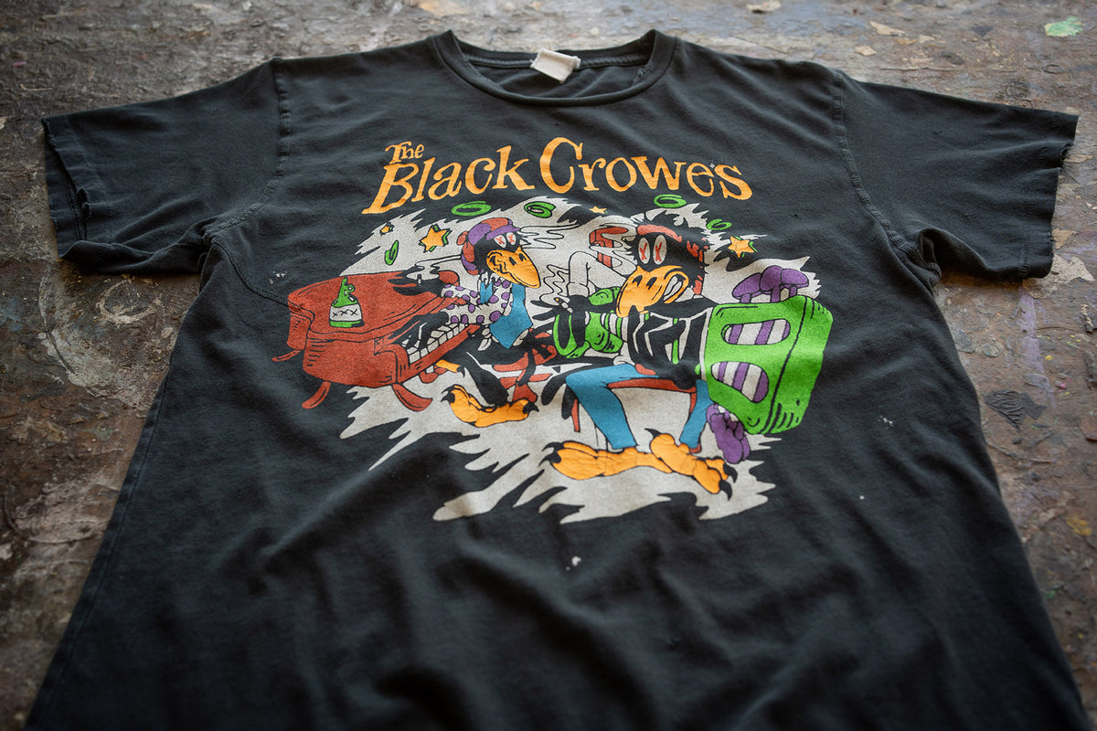 90’s THE BLACK CROWES L/S T-shirt 1992 Black Crowes Tour Shirt sz XL vintage single stitch NOS