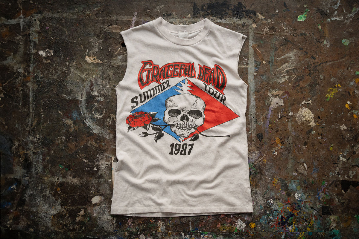 cutandcropped Grateful Dead Summer Tour T-Shirt Medium