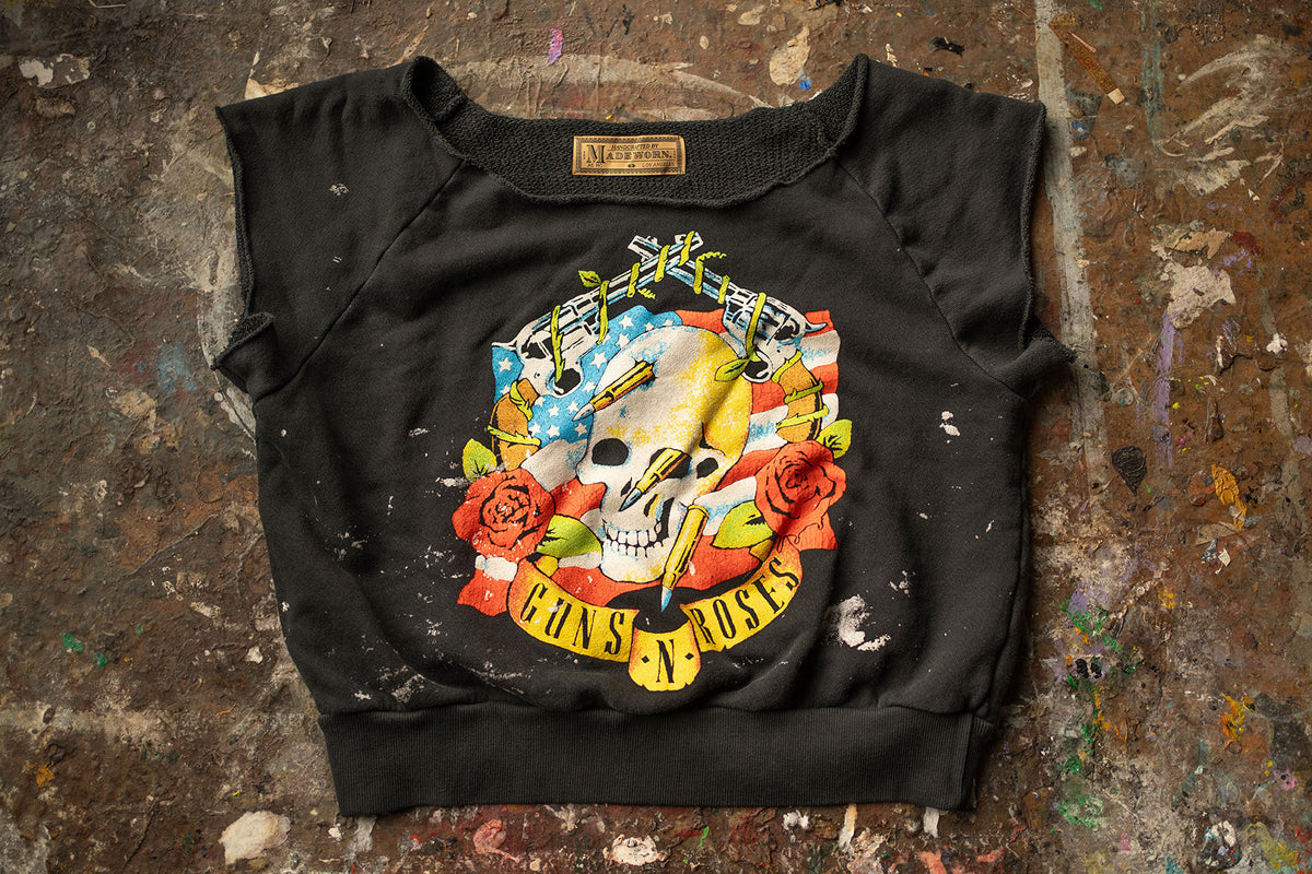 Guns N Roses Madeworn popular Sweatshirt