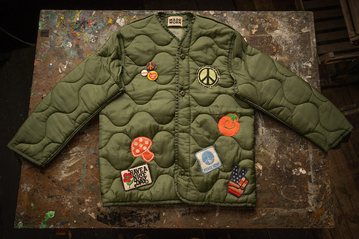 MADE WORN LOVE IS FREE LINER JACKET – MadeWorn