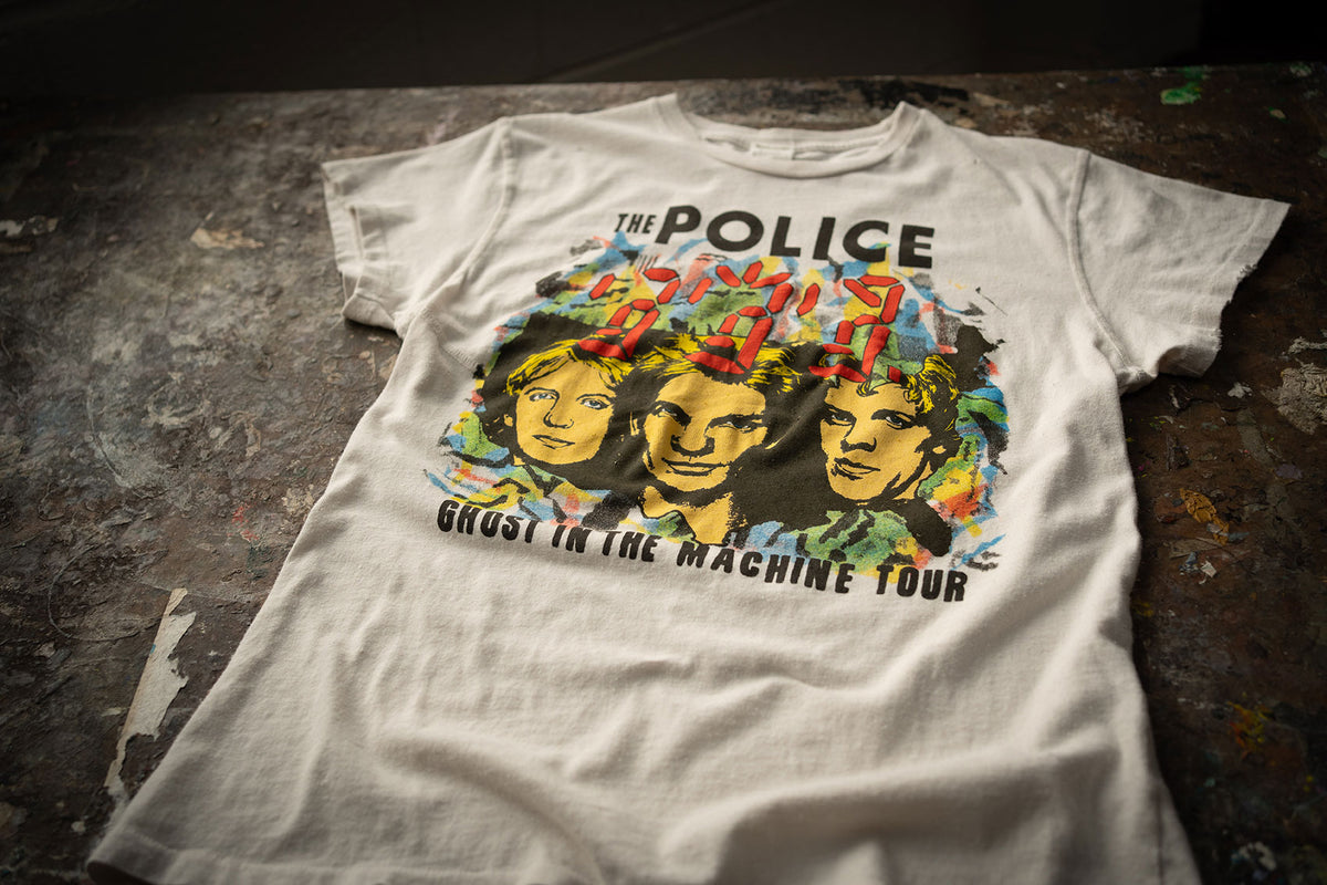 THE POLICE GHOST IN THE MACHINE TOUR – MadeWorn