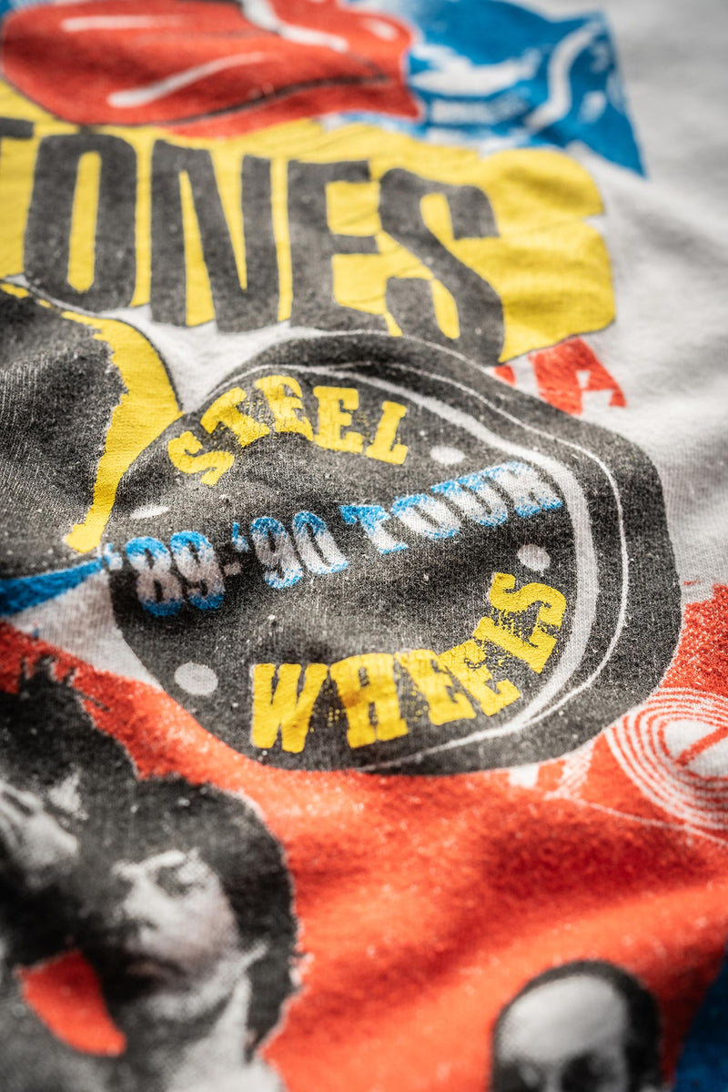 ROLLING STONES MIDNIGHT RAMBLER '90S FIT DESTROYED TEE