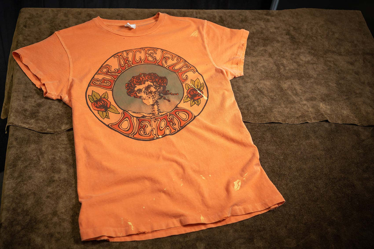 Mamie Ruth Grateful Dead Bertha Dip-Dye Tee L