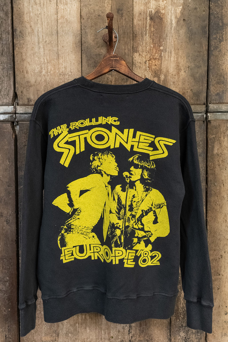 ROLLING STONES EUROPE '82 TOUR CLASSIC FIT SWEATSHIRT – MadeWorn