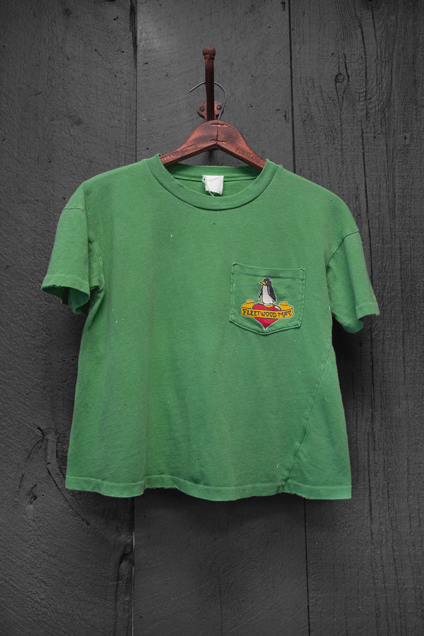 FLEETWOOD MAC LOVE STRUCK CROP POCKET TEE
