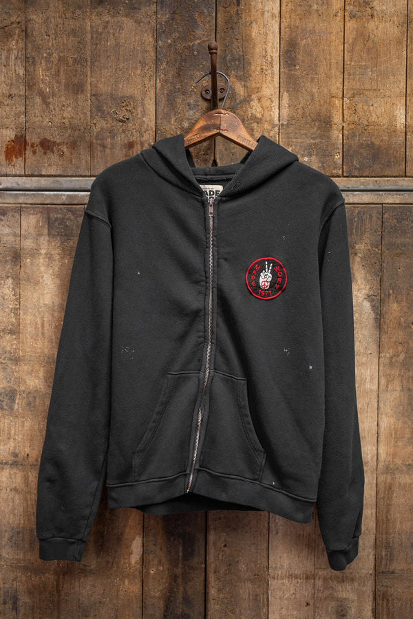 MADE WORN MAKE LOVE NOT WAR ZIP HOODIE ***FINAL SALE***
