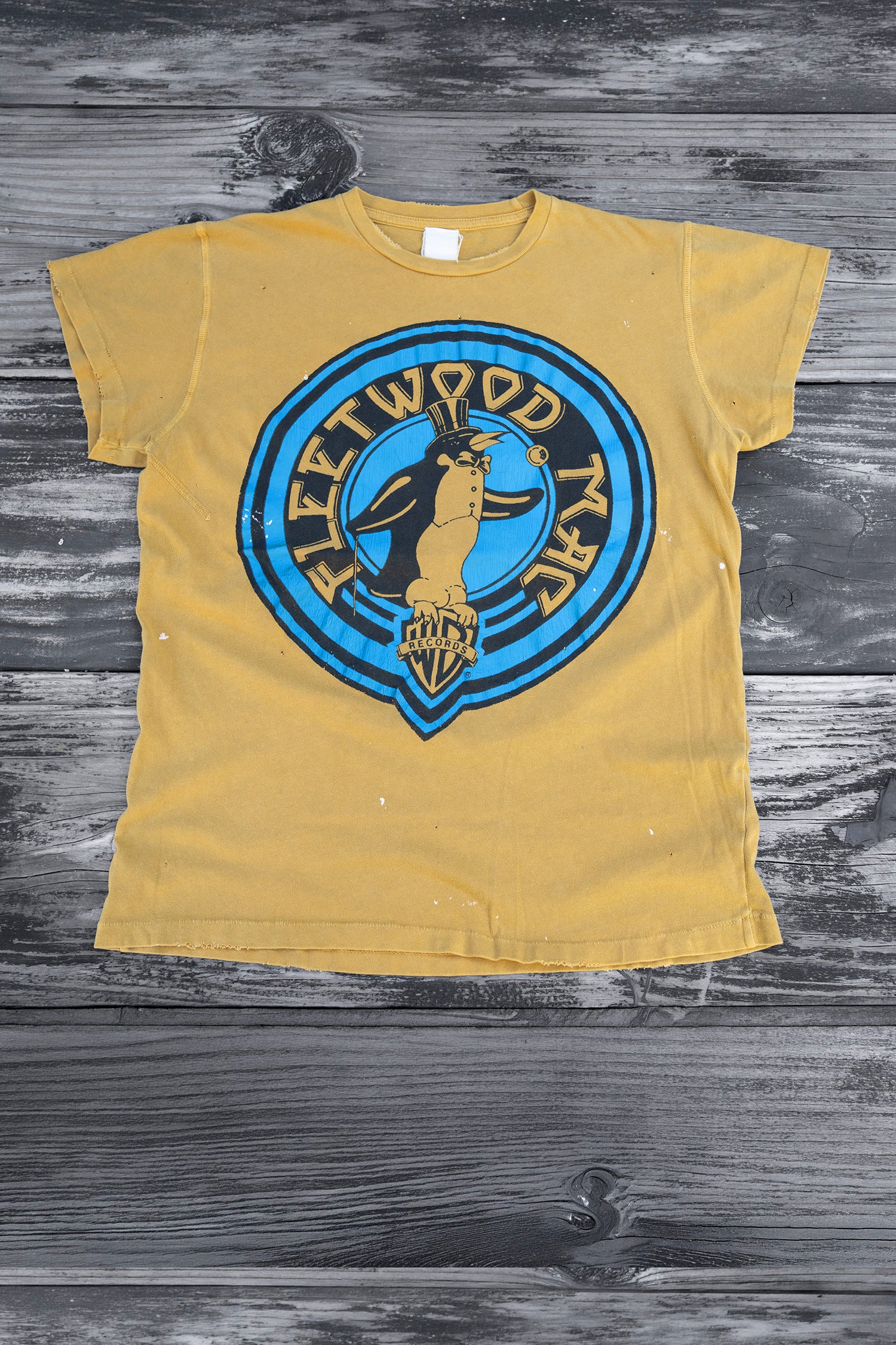 Fleetwood Mac 2003 イエローTシャツ FLEETWOOD MAC BIG LOVE – MadeWorn