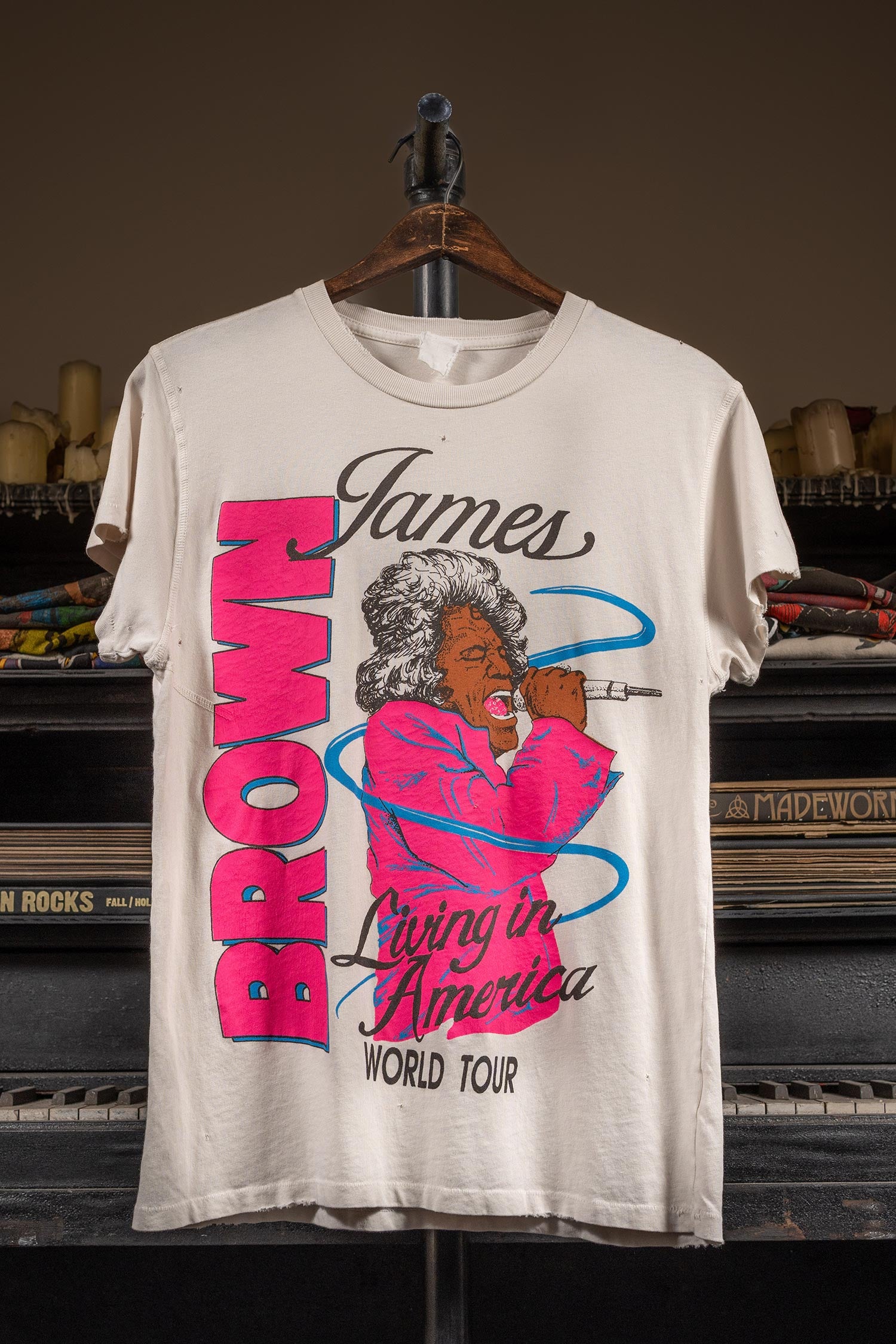 JAMES BROWN LIVING IN AMERICA – MadeWorn