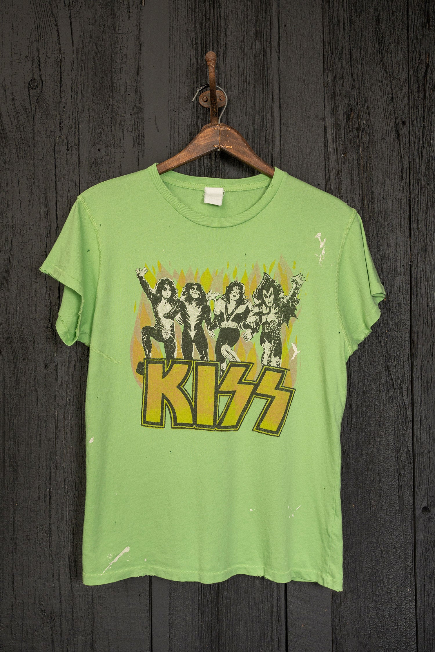 【MADE WORN/メイドウォーン】 The Kiss S/S Tシャツ KISSのバンドtシャツメイドウォーン made worn