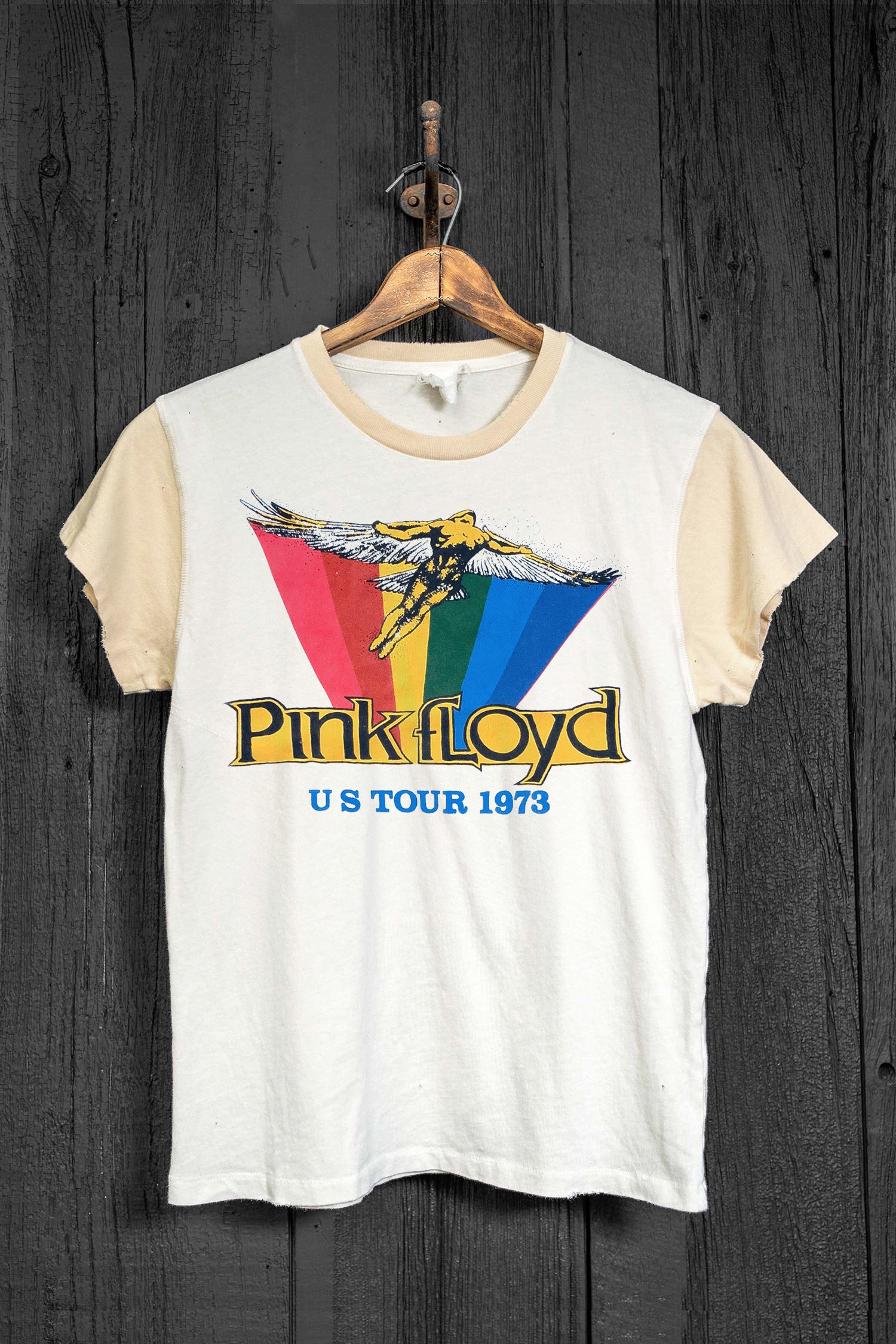 PINK FLOYD U.S. TOUR '73 COLOR BLOCK TEE – MadeWorn