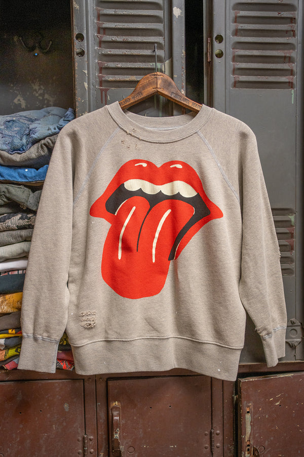 ROLLING STONES SHRUNKEN SWEATSHIRT