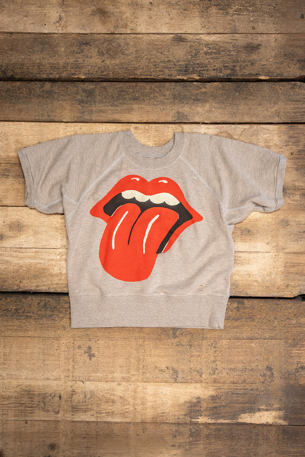 ROLLING STONES SHORT SLEEVE SWEATSHIRT
