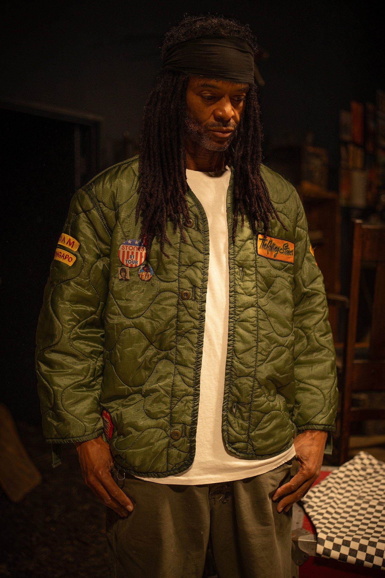 ROLLING STONES LINER JACKET - Main Image