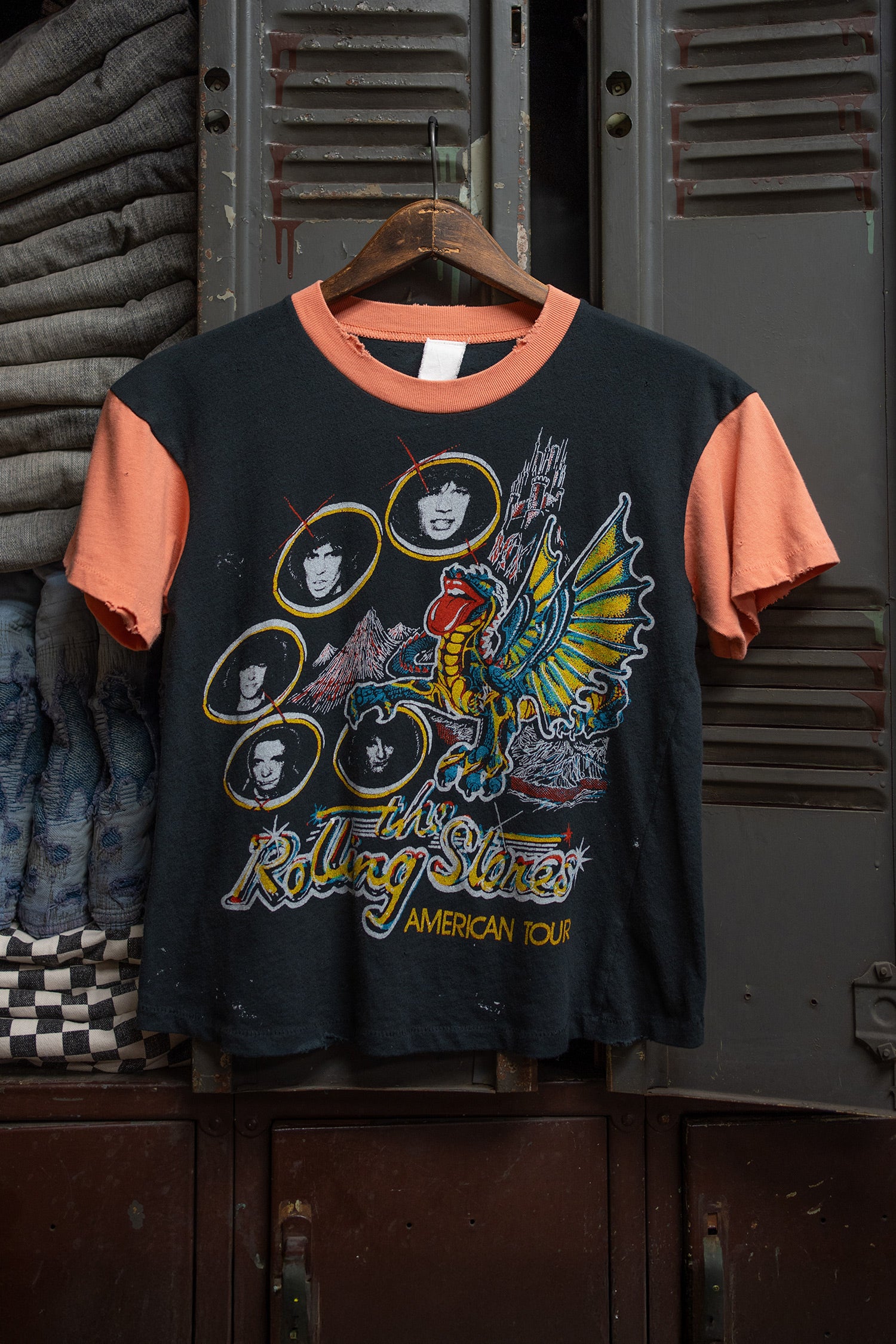 MADE WORN ♥ Rolling Stones 1972/追跡付 Rolling Stones 1972 US tour tee – NEVERKNOWS