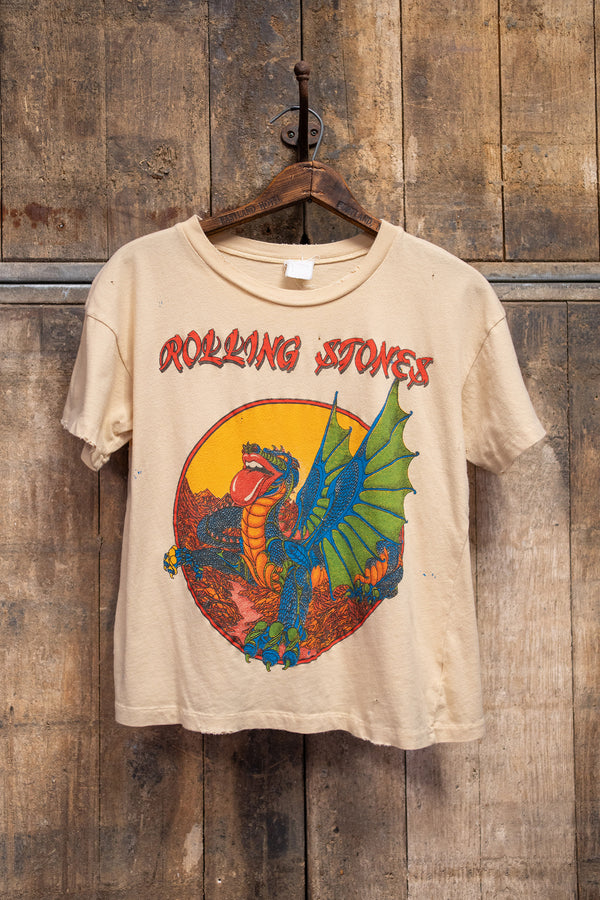 ROLLING STONES DRAGON TONGUE CROP