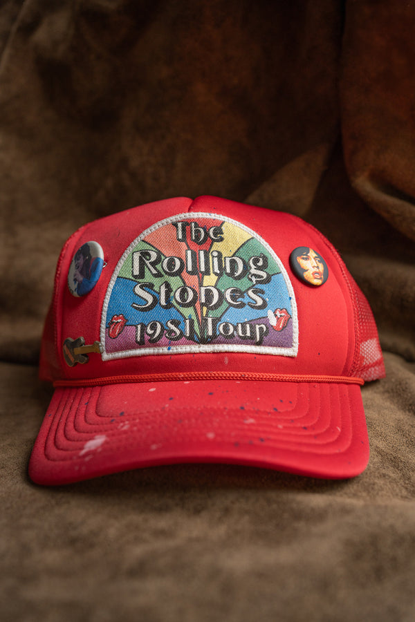 ROLLING STONES 1981 TOUR TRUCKER