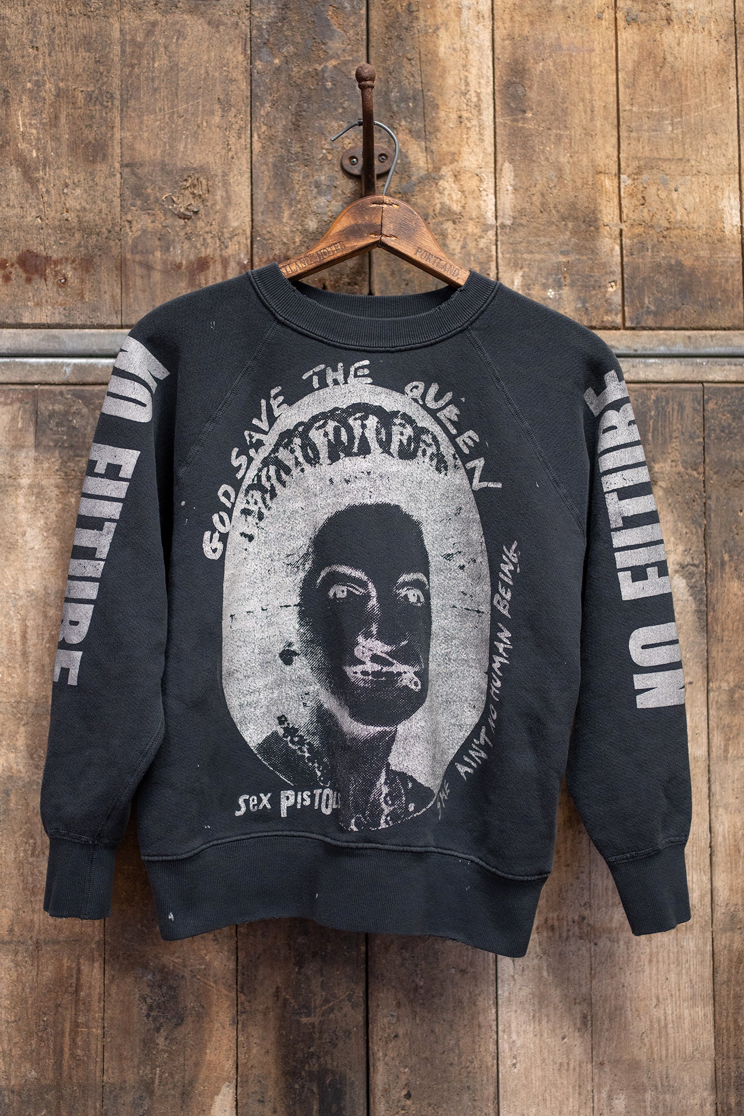 SEX PISTOLS NO FUTURE SHRUNKEN SWEATSHIRT ***FINAL SALE*** – MadeWorn