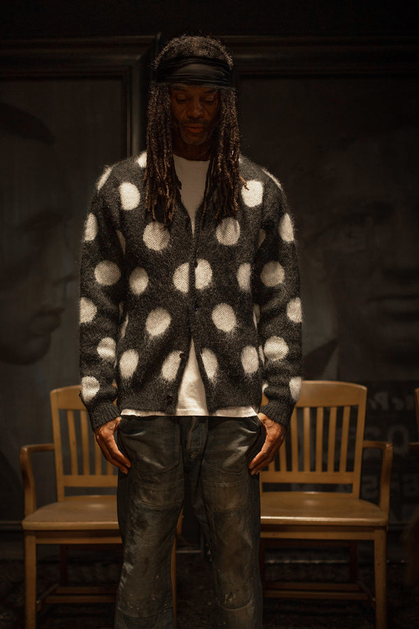 MADE WORN POLKADOT CARDIGAN ***FINAL SALE***