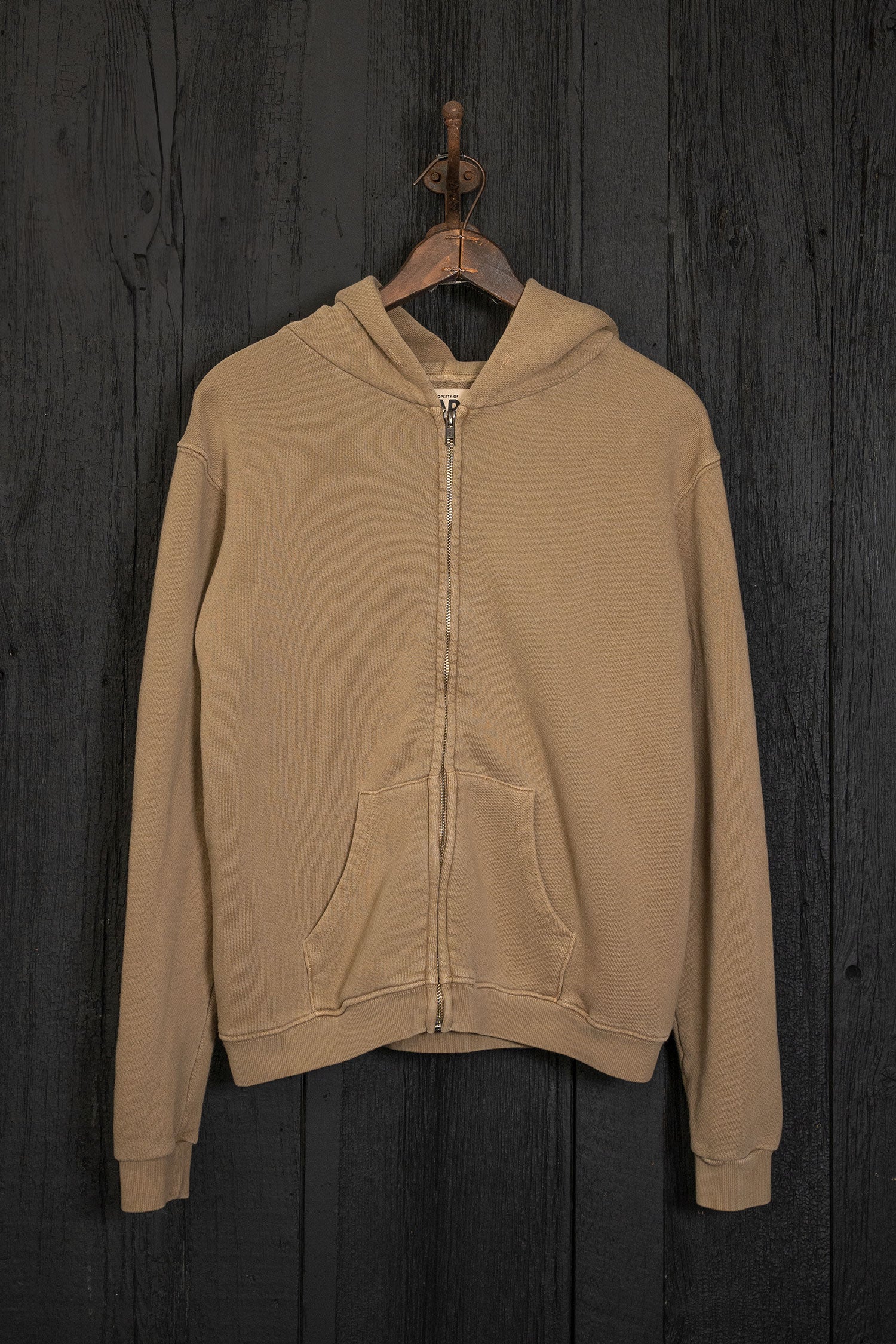 【DEARMINE】Melburne Pigment Collection Hood Zip-Up SMOOTH STOCK ZIP HOODIE PIGMENT DYED | Parallel